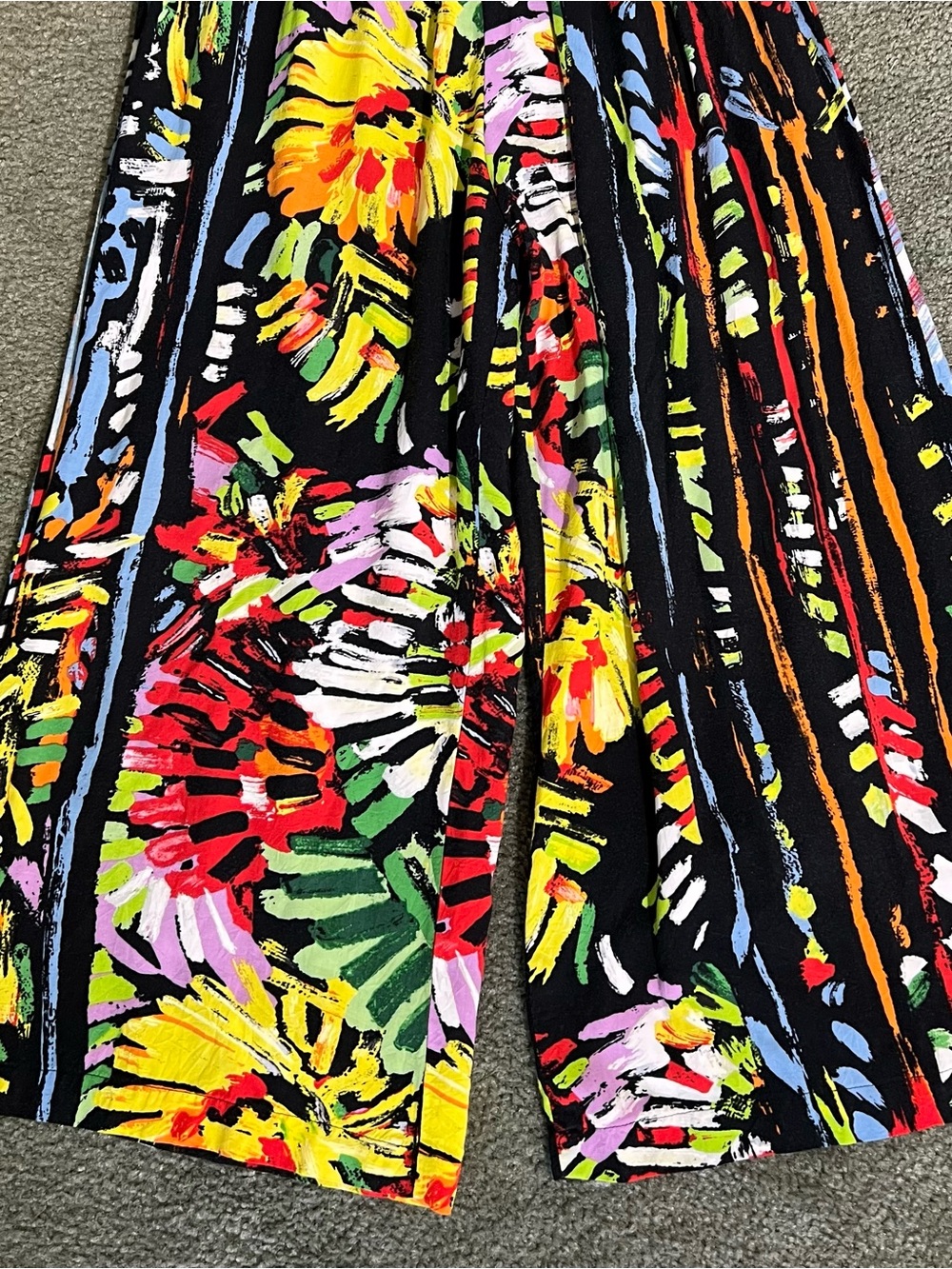 PRICE DROP Jams World Floral Palazzo Pants - Picture 3 of 8